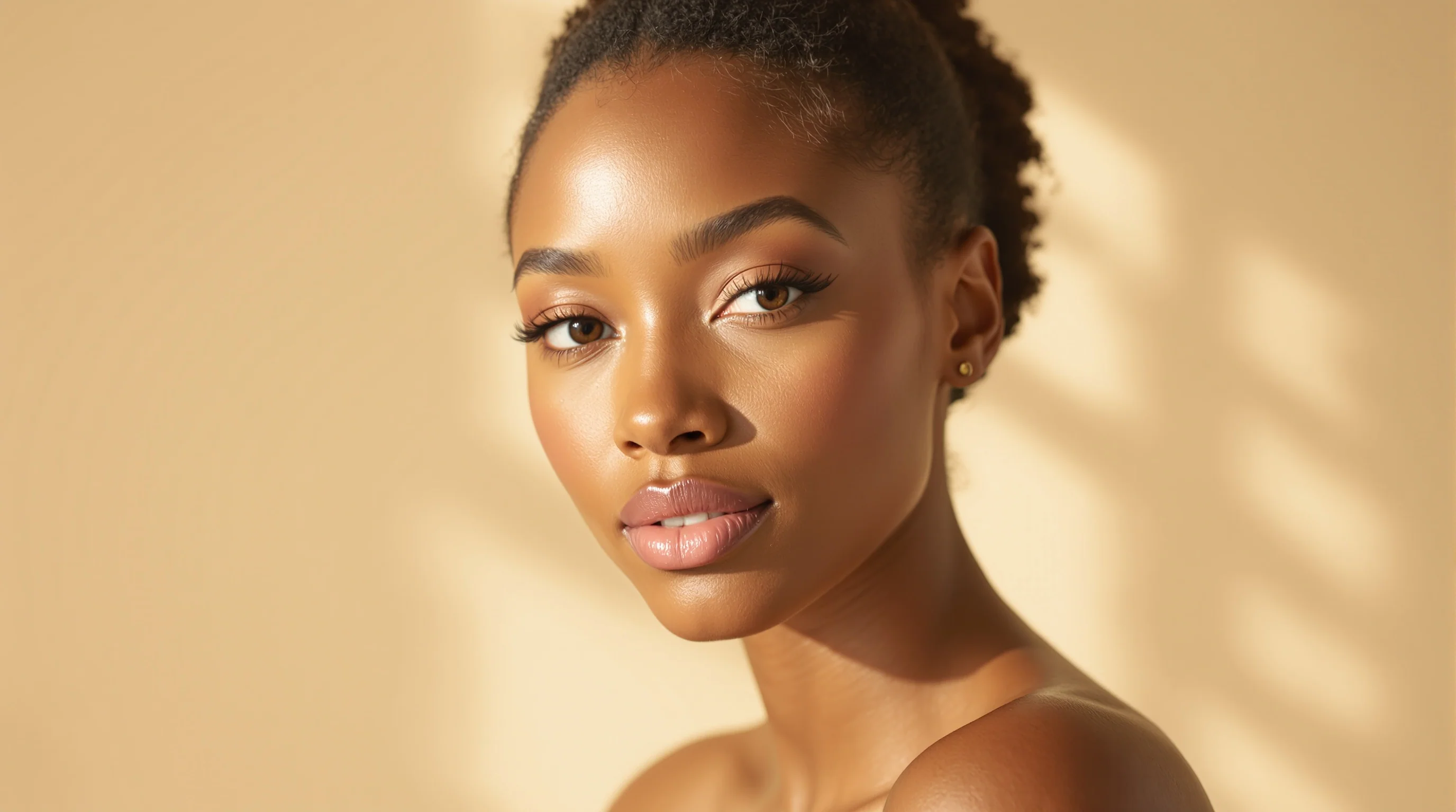 Close-up of glowing, even skin after a professional chemical peel treatment in Greenville, SC