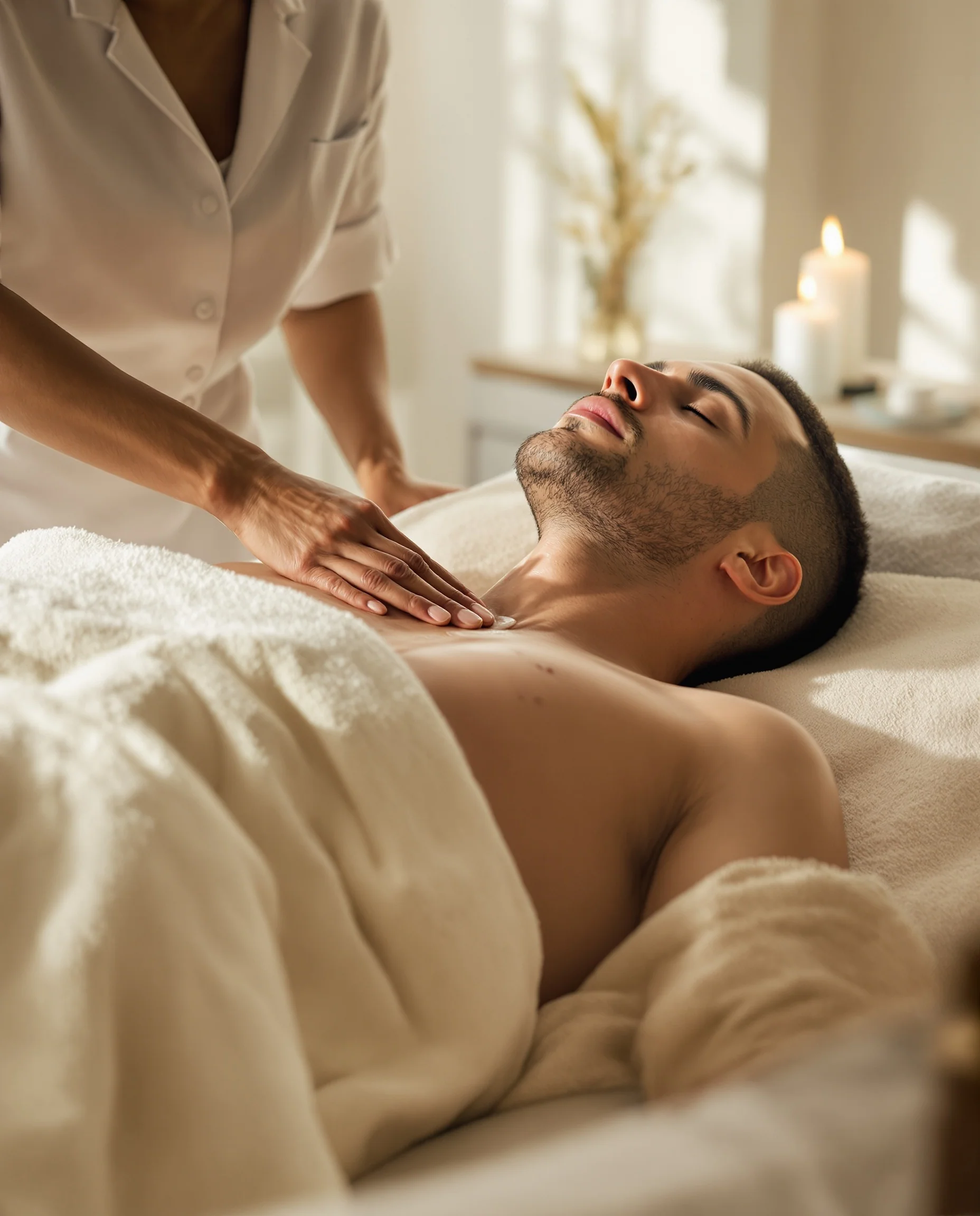 Men's waxing services at Beautifully Made Esthetics in Greenville, SC