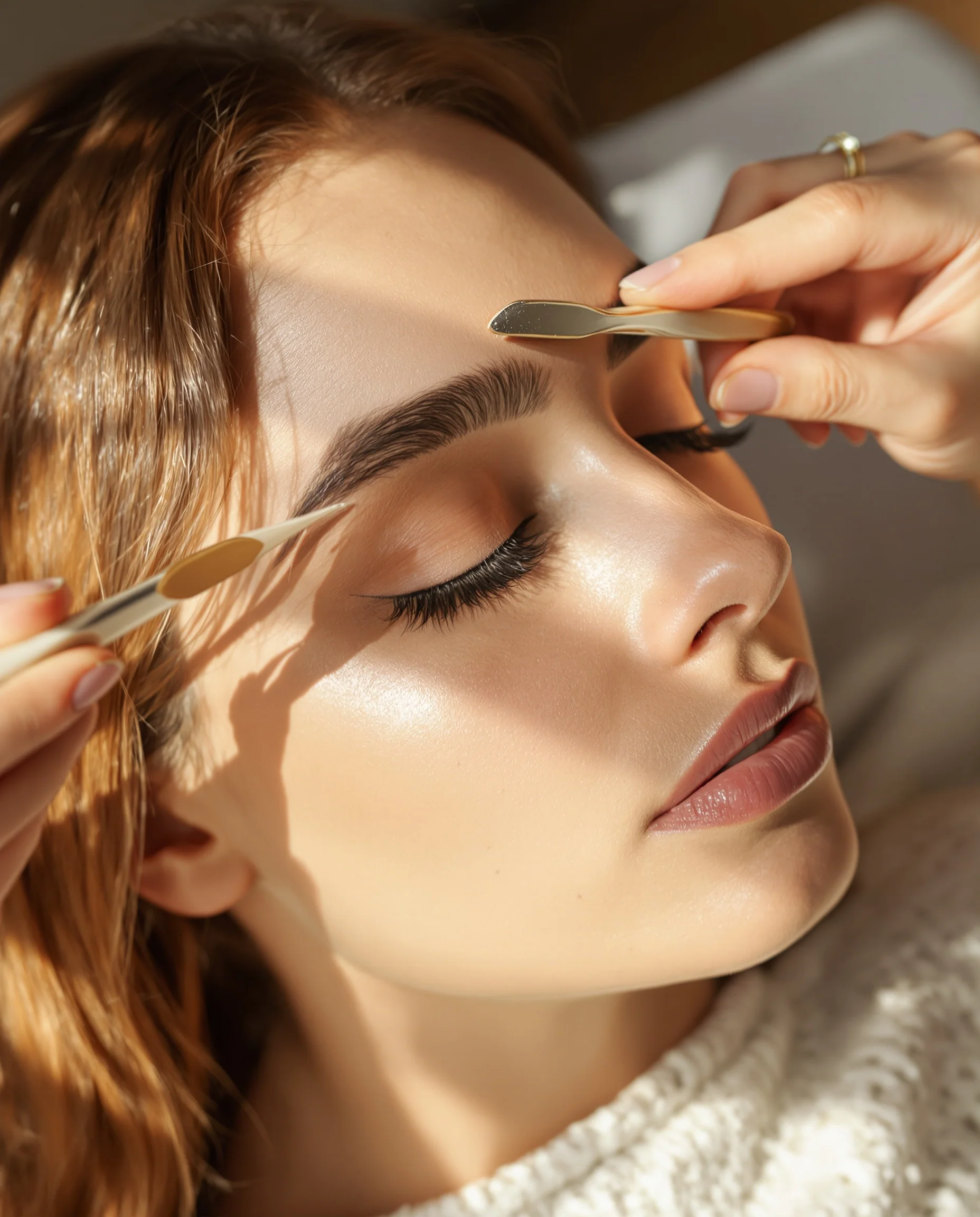 Face waxing service at Beautifully Made Esthetics in Greenville, SC