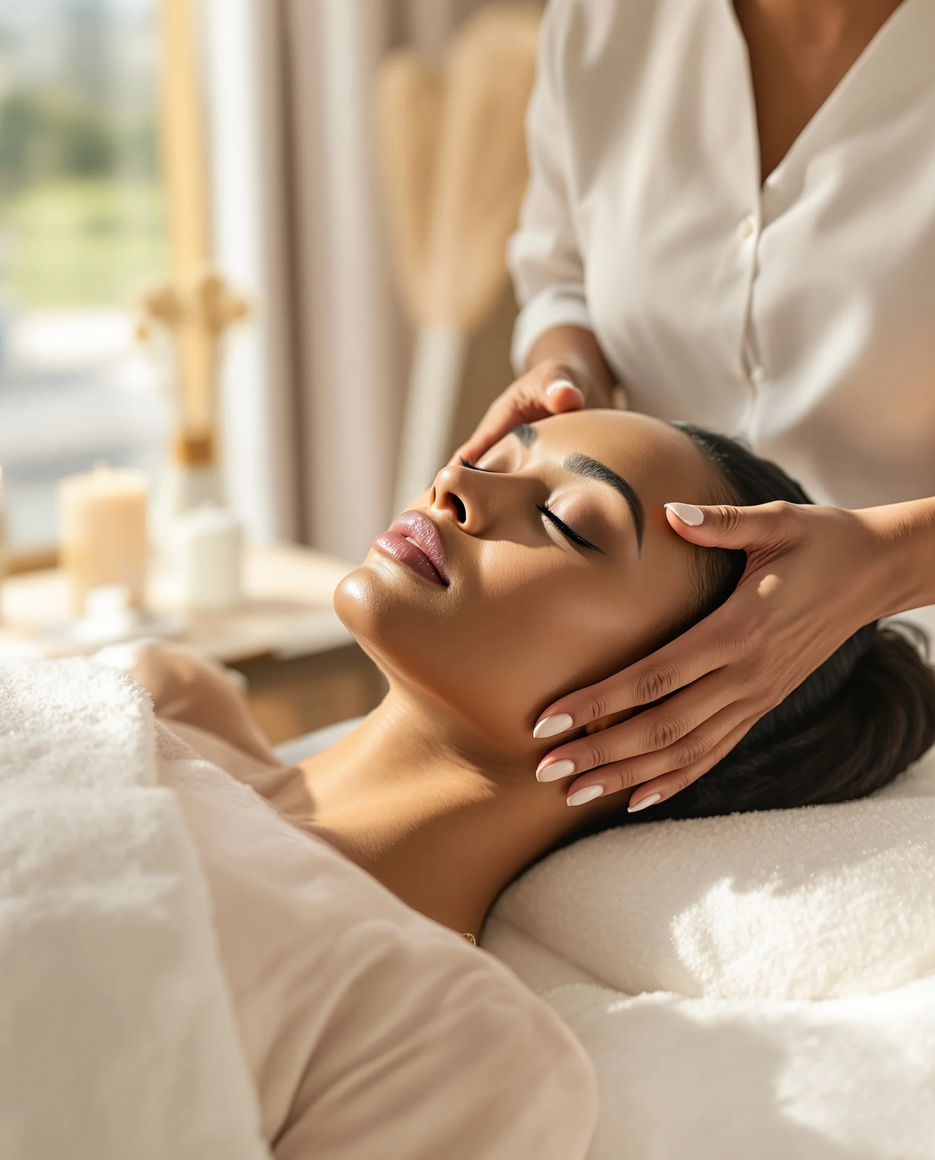 Custom facial treatment in Greenville, SC